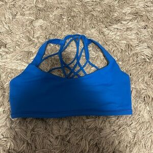 Lululemon Blue Sports Bra